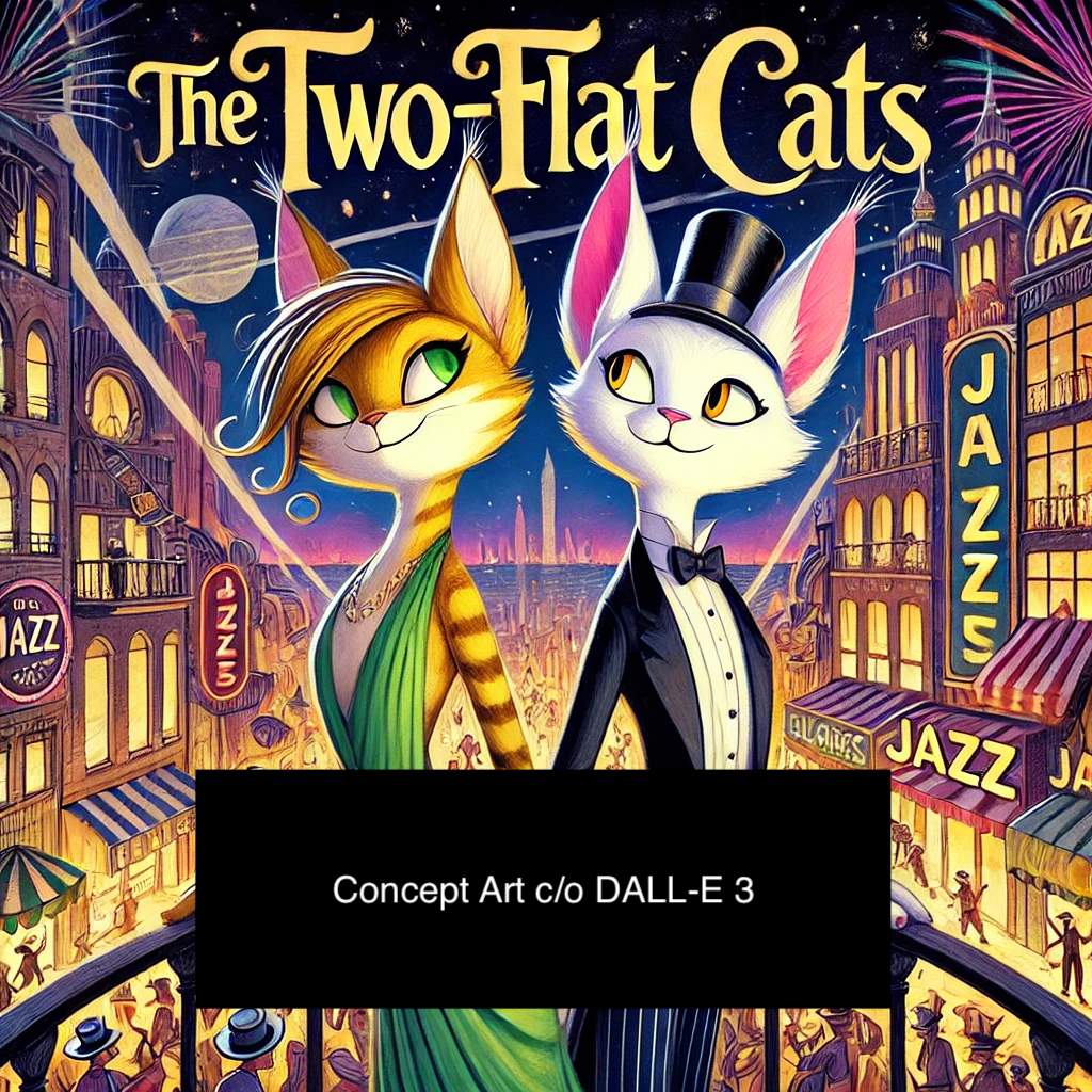 Cover for The Two-Flat Cats